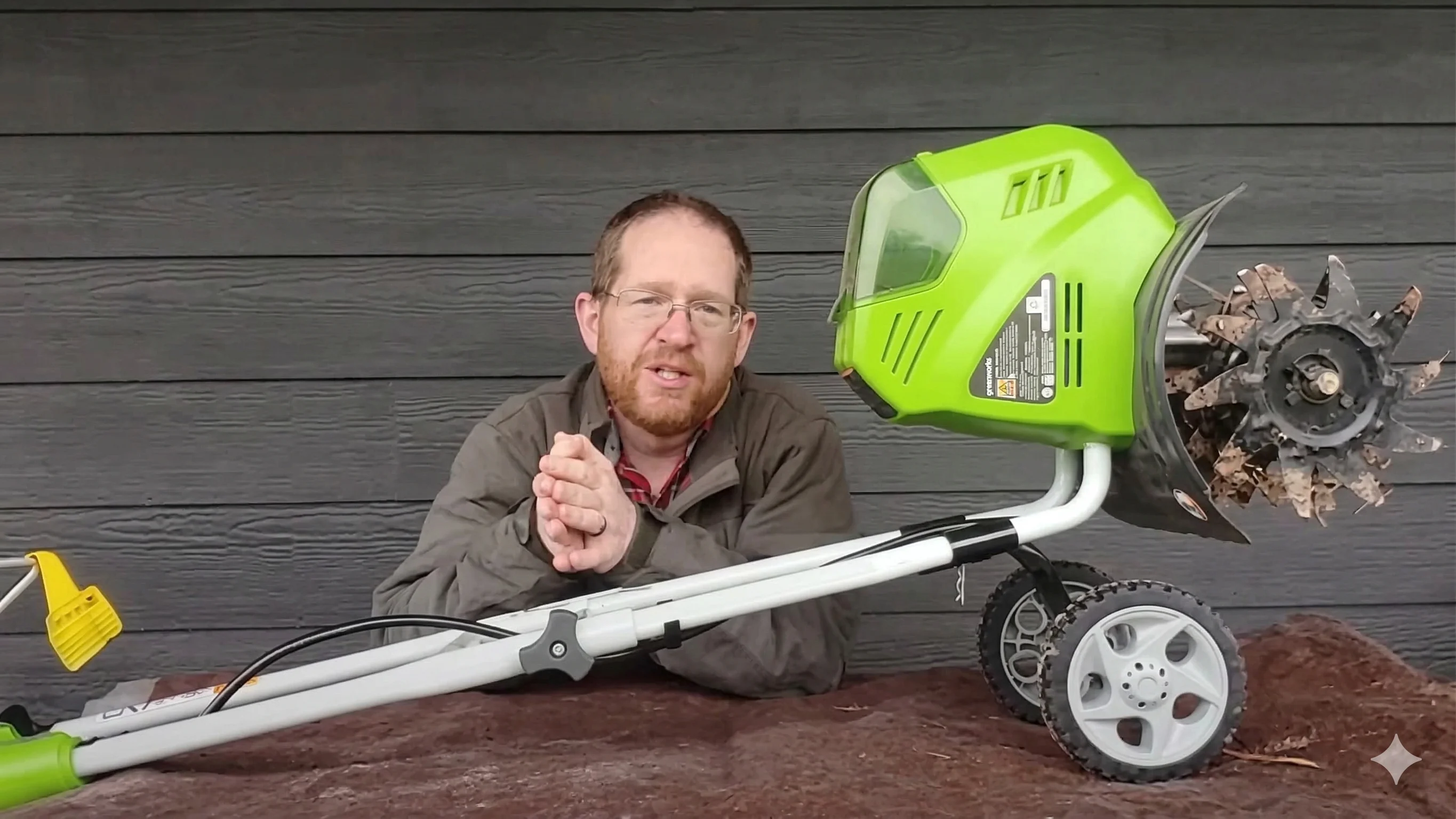 Greenworks 40V 10-Inch Cordless Cultivator