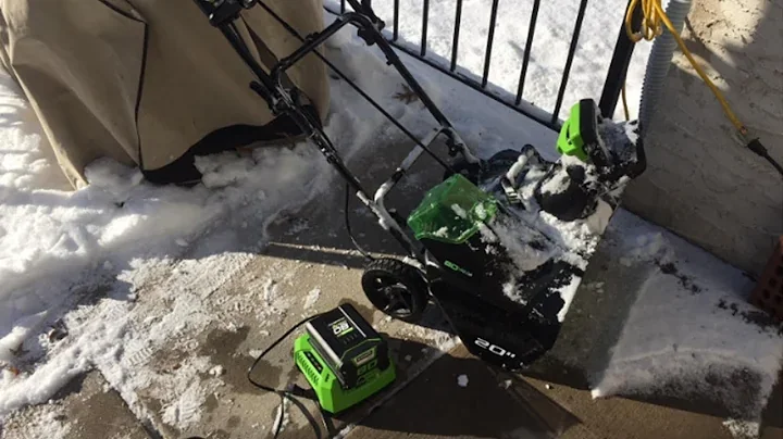 Greenworks Pro 80V 20-Inch Cordless Snow Thrower