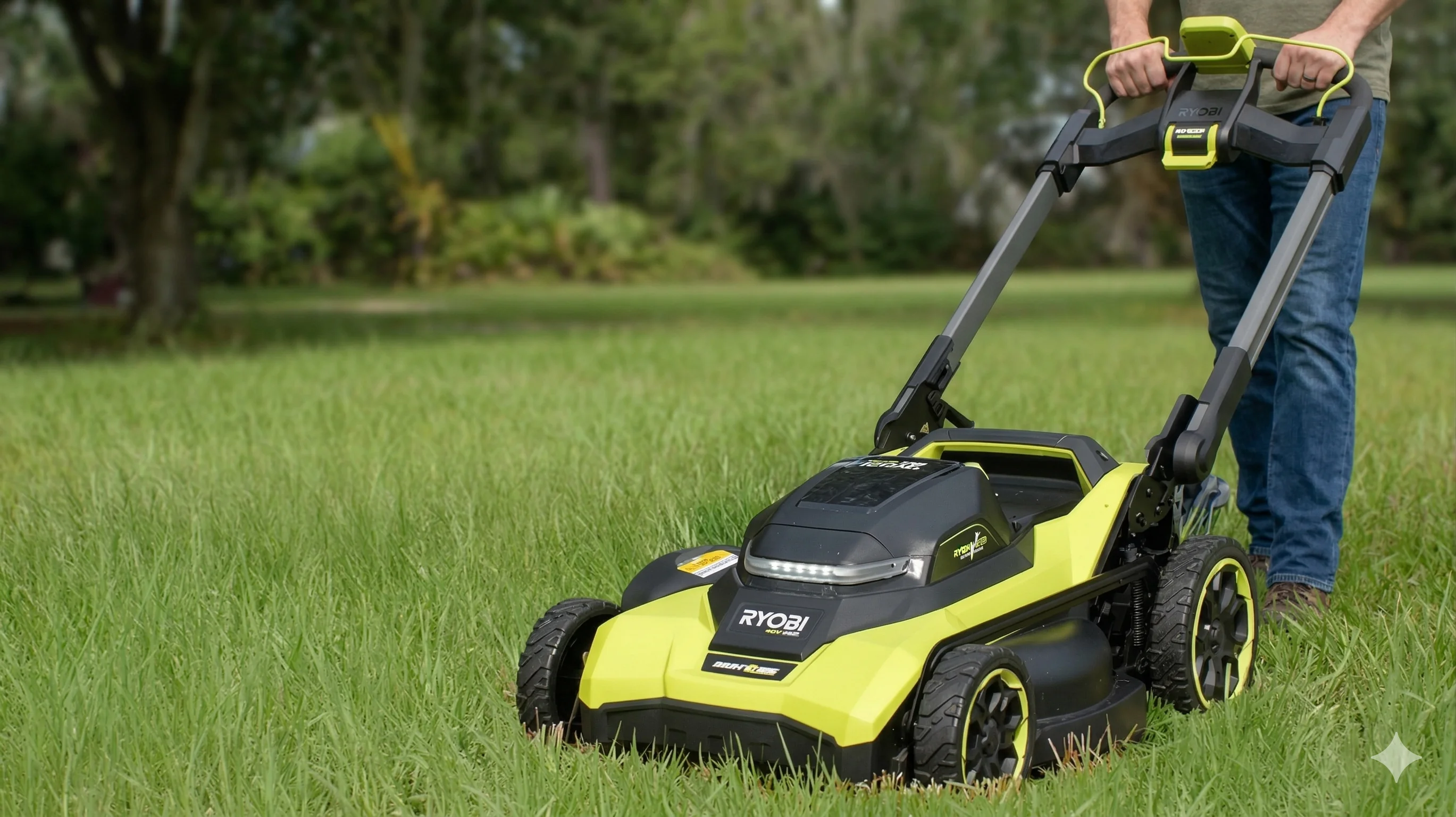 Ryobi 40V Brushless 20-Inch Walk-Behind Mower